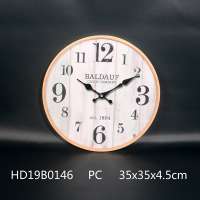 Simple Round Modern Design Home Decorative Wall Clock