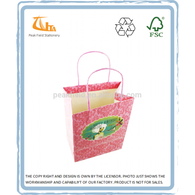 Factory price large paper carrier bags