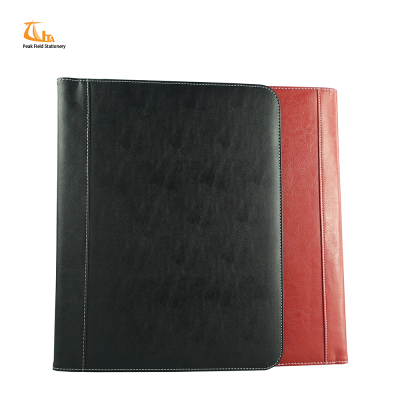 Wholesales Factory Price a4 PU Leather Portfolio File Folder